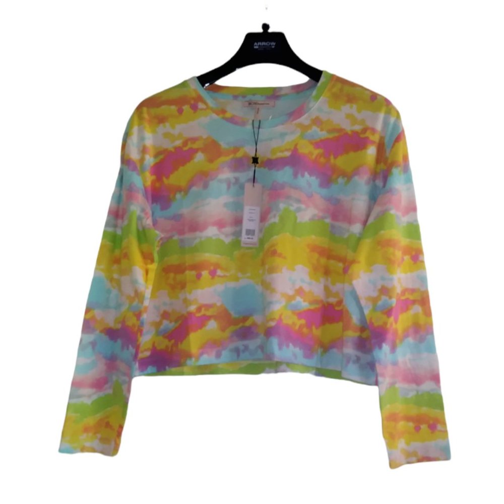BCBGeneration women's rainbow t-shirt, Size L